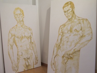 Wunderbare Natur, 2012, je 140x80cm, Oel auf Leinwand