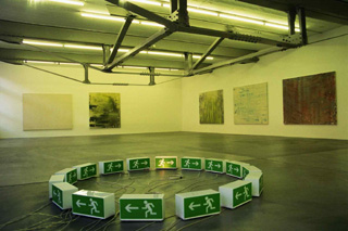 Ausstellung «Spuren ziehen», 2008