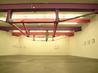 Marion Ritzmann in ihrer Ausstellung
