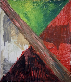 Beat Wipf: Das Rätsel geht weiter, 2012, 180x154cm, Öl auf Leinwand