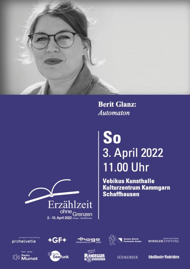 3.4.2022: Erzählzeit ohne Grenzen – Lesung von Berit Glanz post thumbnail image