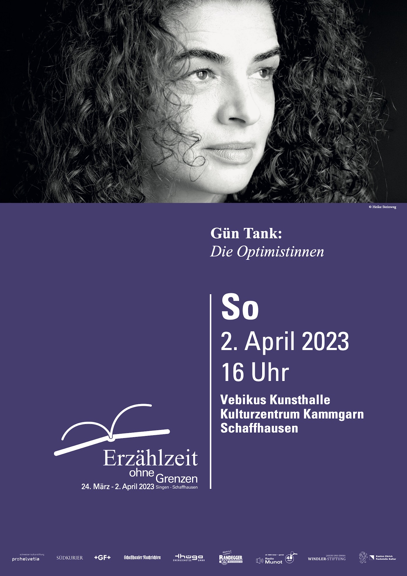 Sonntag, 2.4.2023: Erzählzeit ohne Grenzen – Lesung von Gün Tank post thumbnail image