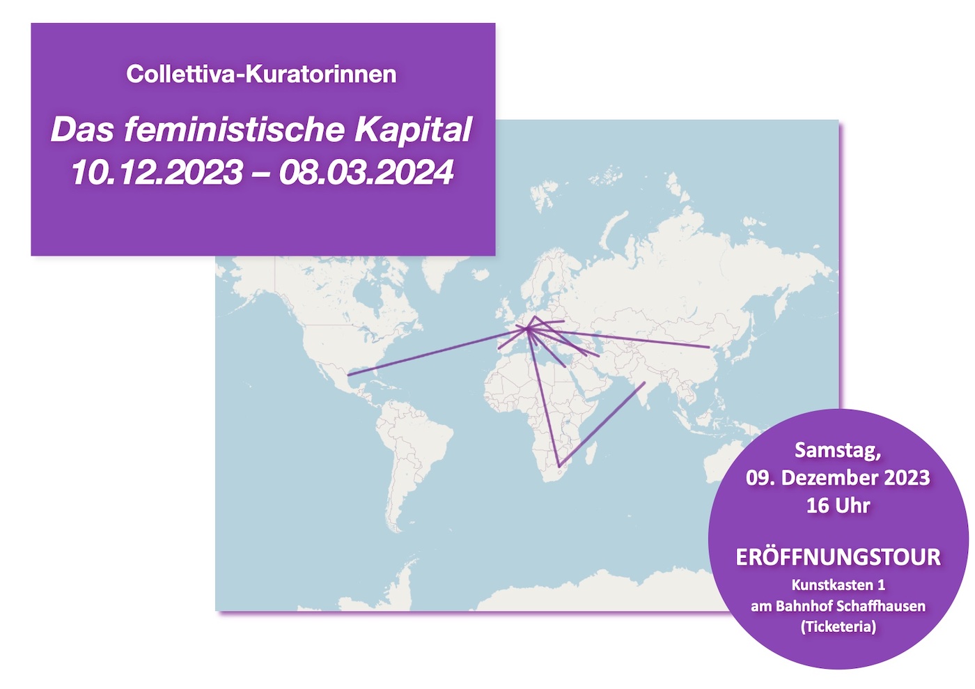 4. Staffel 2023: Letzte Ausstellung der Collettiva-Kuratorinnen in den Schaffhauser Kunstkästen – Was ist eigentlich das feministische Kapital? 10.12.2023 – 8.3.2024 post thumbnail image